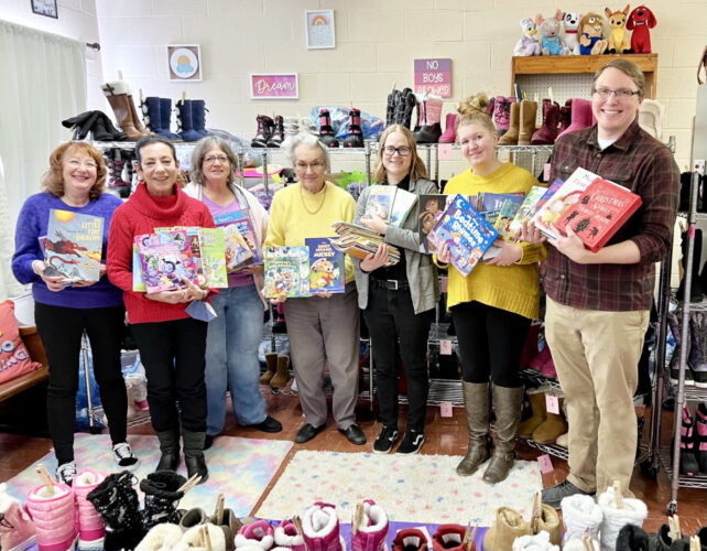 Lock Haven Area Shoe Bank, others receive donated books from The Express News, Sports, Jobs